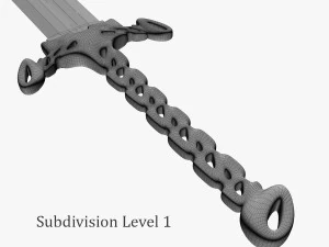 sword 8 3D Model