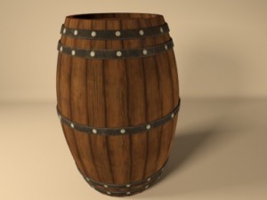 woodbarrel 3D 模型