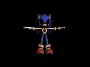 sonik exe 3D Model