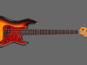 fender precision bass 3D Модель