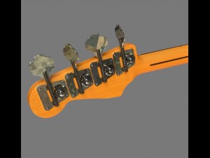 fender precision bass 3D Модель