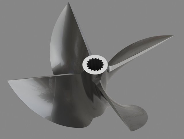 racing propeller Model 3D .c4d .max .obj .3ds .fbx .stl .blend 