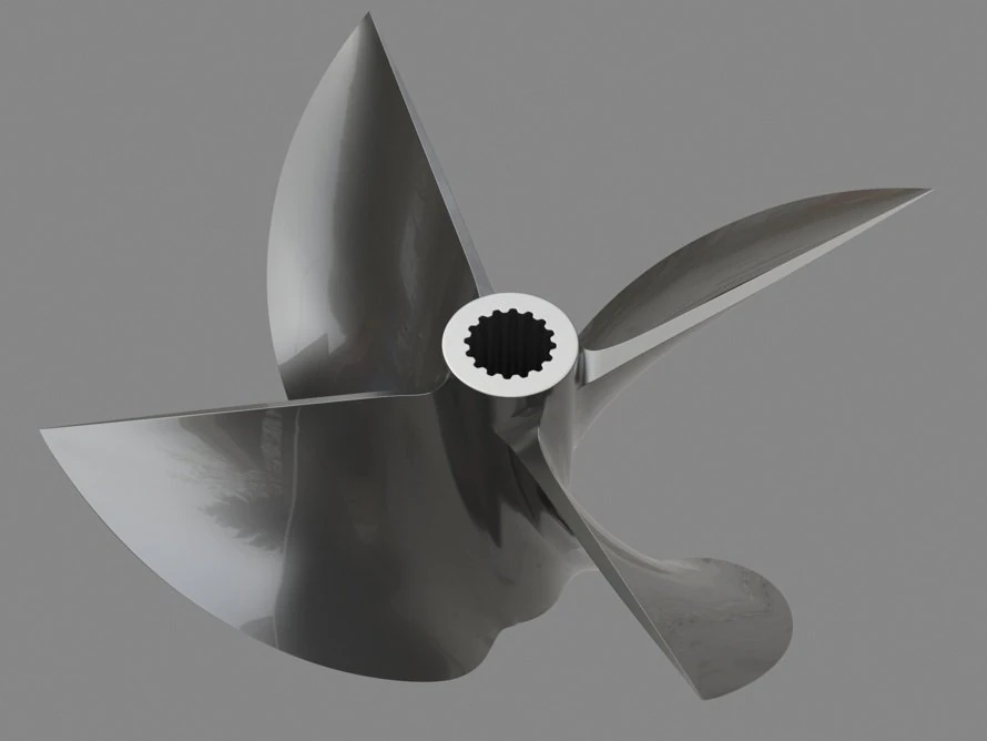 racing propeller 3D Model .c4d .max .obj .3ds .fbx .stl .blend 