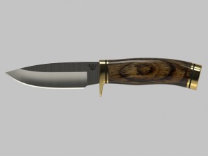 buck knife 192 3D Model