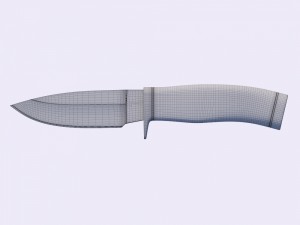 buck knife 192 3D Model