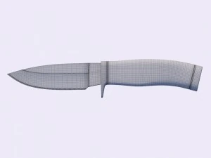 buck knife 192 3D Model