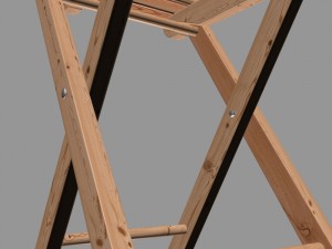 folding stool 3D Model