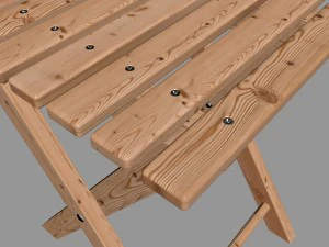 sgabello pieghevole Modello 3D