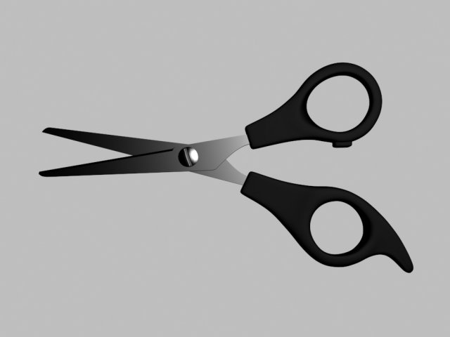 scissors 3D Модель .c4d .max .obj .3ds .fbx .stl .blend 