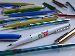 ballpoint pen 3D-Modell