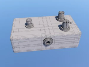 pedal de octabaixo ebs Modelo 3D