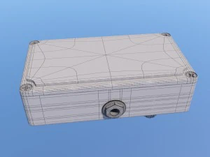 pedal de octabaixo ebs Modelo 3D