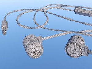 earphones 3D Model