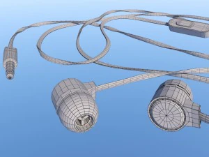 earphones 3D Model