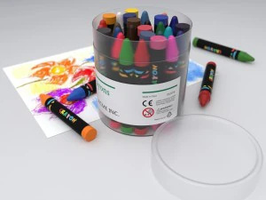 jumbo crayons 3D Model