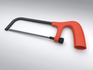 hacksaw 3D 모델