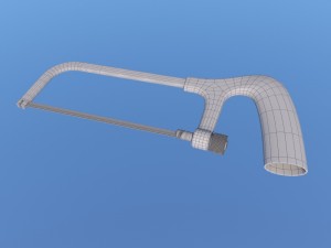 hacksaw Model 3D