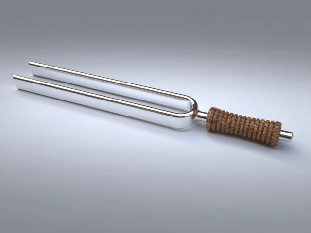 diapas&oacute;n Modelo 3D .c4d .max .obj .3ds .fbx .stl .blend 