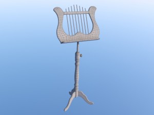 Music stand 3D Модель