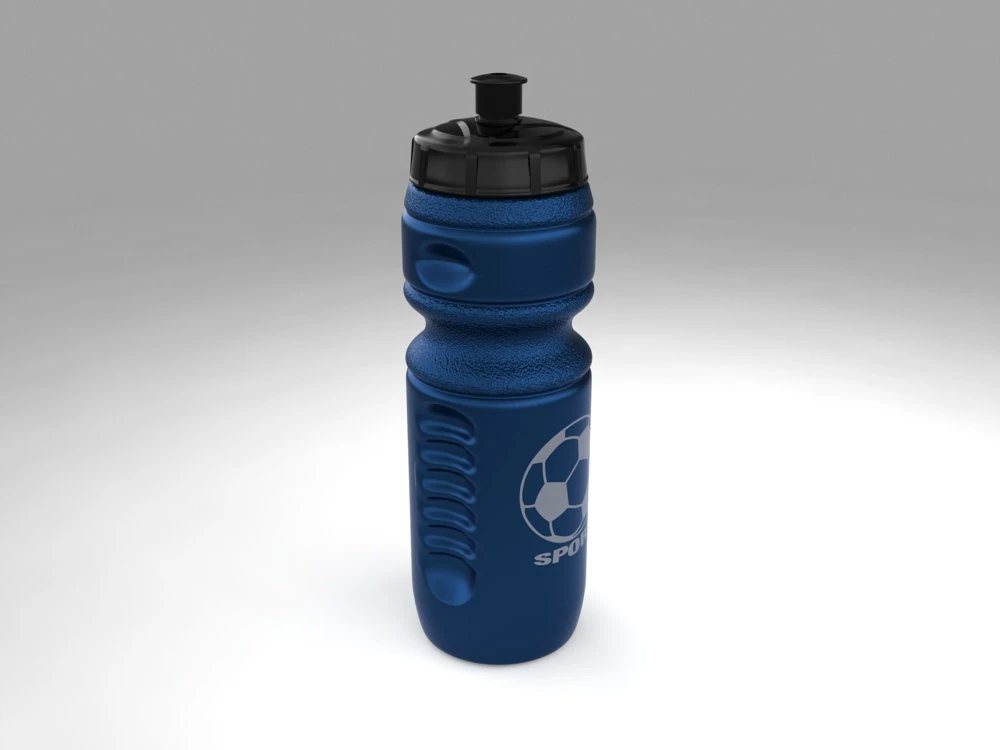 water bottle 3D Model .c4d .max .obj .3ds .fbx .stl .blend 