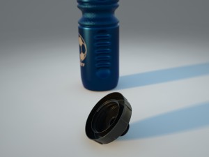 water bottle Modèle 3D