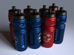 water bottle Modèle 3D