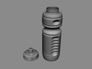 water bottle Modèle 3D
