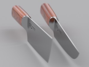kitchen knives 3D Модель