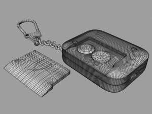 fm mini radio 3D Модель