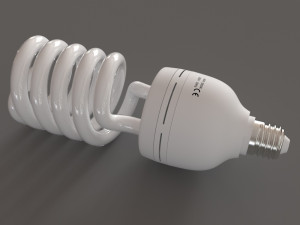 studio light bulb 3D Модель