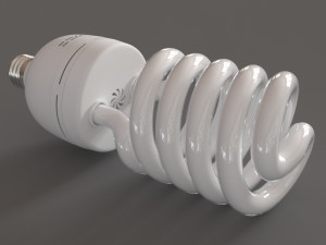 studio light bulb 3D मॉडल