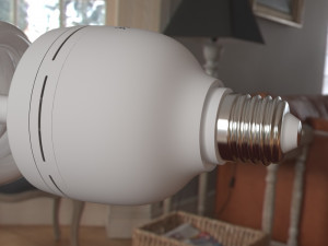 studio light bulb 3D मॉडल
