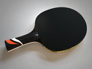 table tennis bat Modello 3D