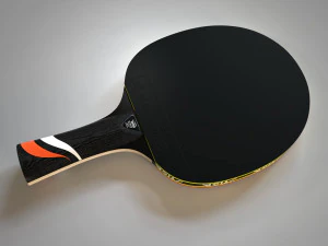 table tennis bat 3D Model