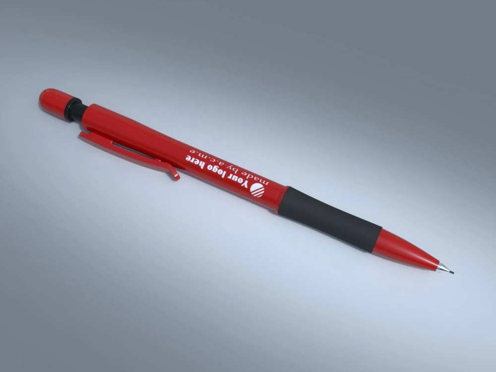 mechanical pencil 3D Model .c4d .max .obj .3ds .fbx .stl .blend 
