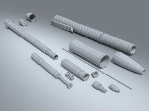 mechanical pencil Model 3D