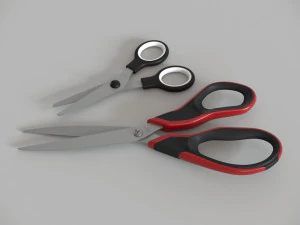 two scissors 3D Model