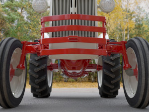 Ford-8N tractor 3Dモデル