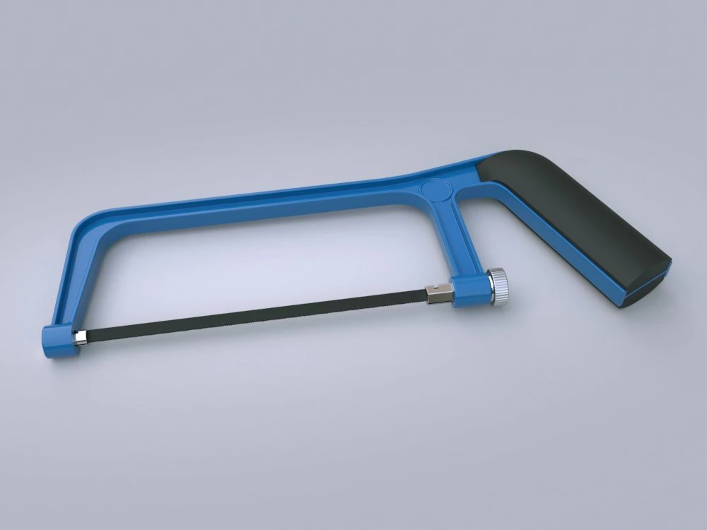 another hacksaw 3D Model .c4d .max .obj .3ds .fbx .stl .blend 