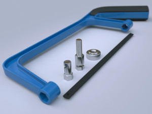 another hacksaw Model 3D
