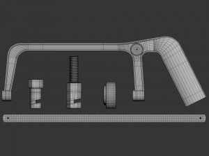 another hacksaw Model 3D