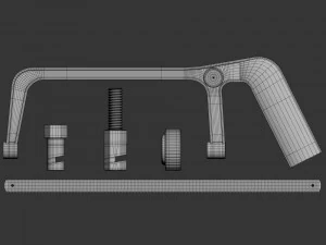 another hacksaw 3D Model