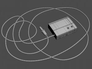 Old thermometer Model 3D