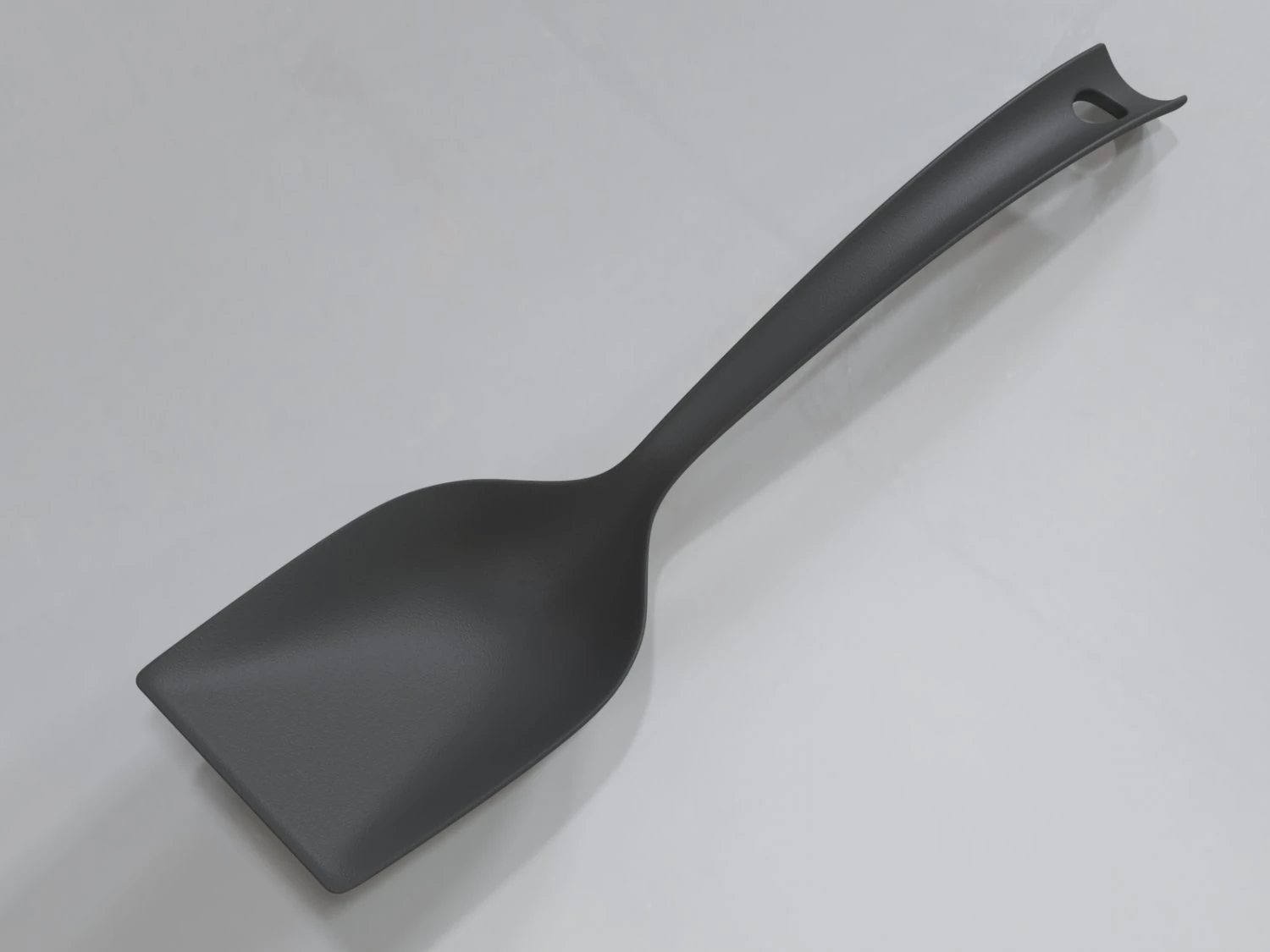 Cooking spoon 3D Model .c4d .max .obj .3ds .fbx .stl .blend 