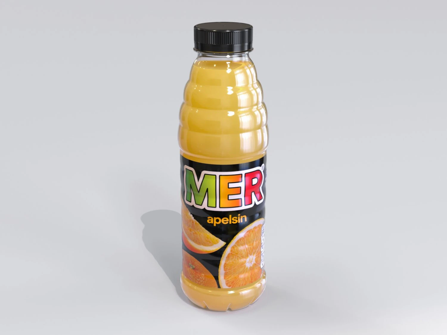 botella de refresco Modelo 3D .c4d .max .obj .3ds .fbx .stl .blend 