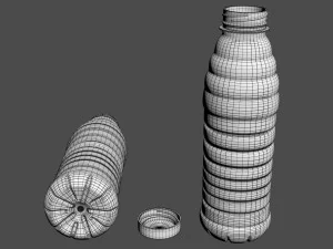 botella de refresco Modelo 3D