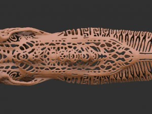 clay skull 3d print 3D Print Model