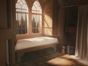 cinderellas bedroom 3D Model