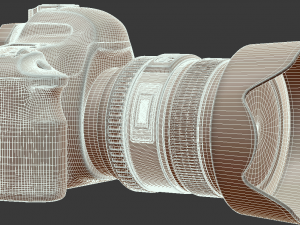 canon 6d camera 3D Model