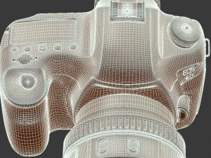 canon 6d camera 3D Model